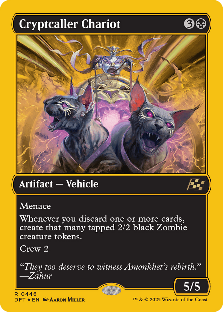 Biga Evocadora de Criptas / Cryptcaller Chariot - Magic: The Gathering - MoxLand