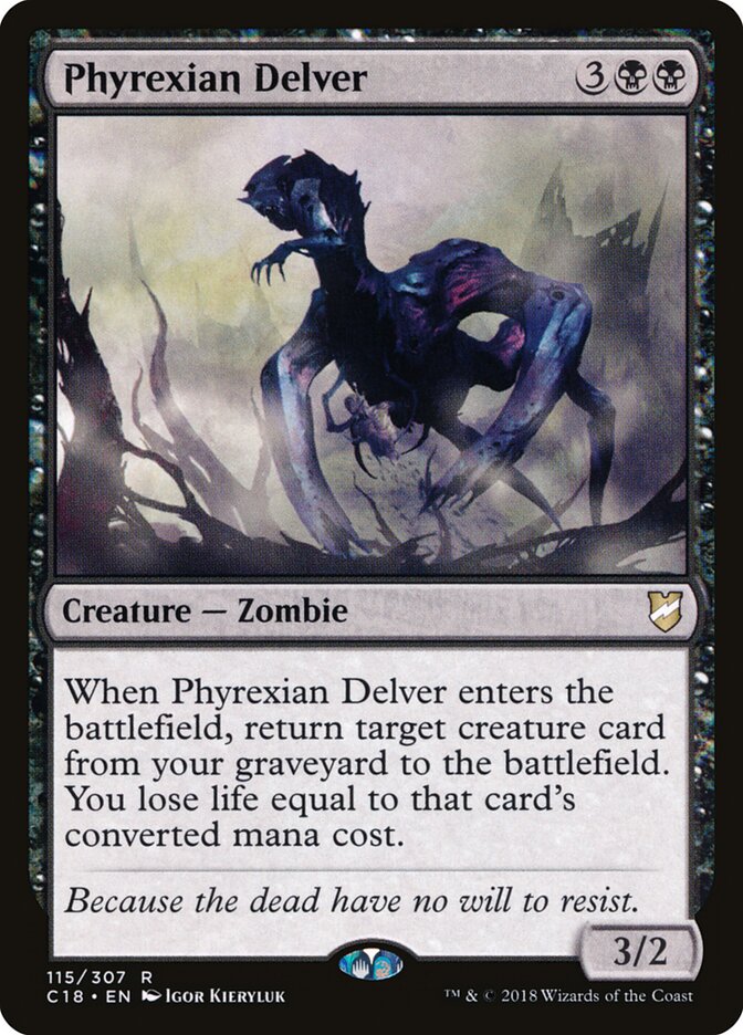 Escavador Phyrexiano / Phyrexian Delver - Magic: The Gathering - MoxLand