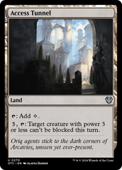 Túnel de Acesso / Access Tunnel - Magic: The Gathering - MoxLand