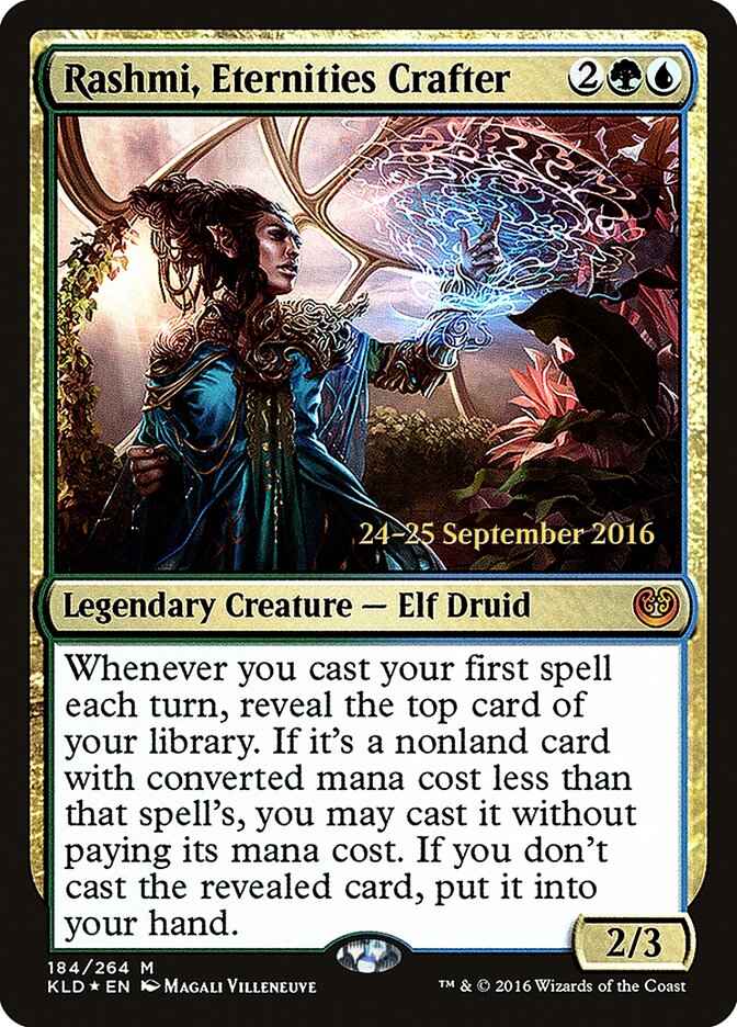 Rashmi, Artesã das Eternidades / Rashmi, Eternities Crafter - Magic: The Gathering - MoxLand