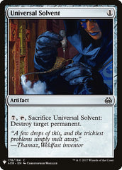 Solvente Universal / Universal Solvent - Magic: The Gathering - MoxLand