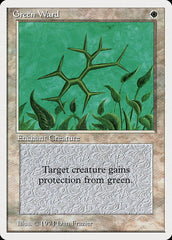 Defesa Verde / Green Ward - Magic: The Gathering - MoxLand