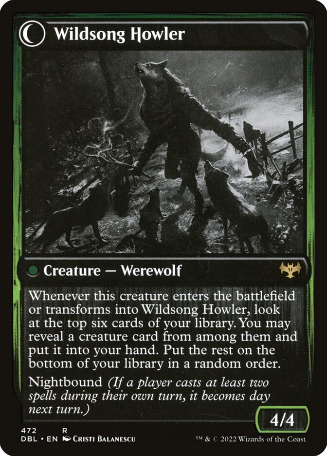 Flautista da Alcateia Uivante / Howlpack Piper - Magic: The Gathering - MoxLand