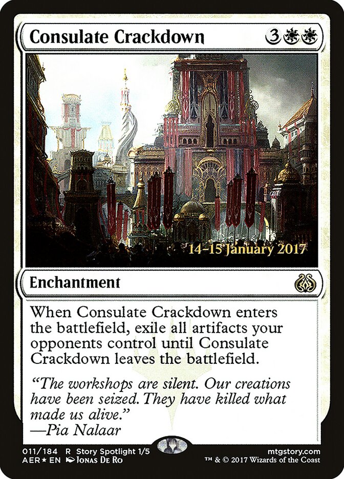 Repressão do Consulado / Consulate Crackdown - Magic: The Gathering - MoxLand