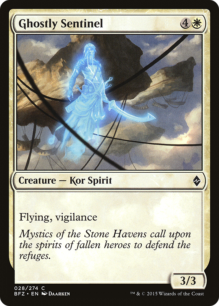 Sentinela Fantasmagórica / Ghostly Sentinel - Magic: The Gathering - MoxLand