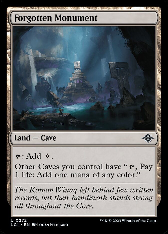 Monumento Esquecido / Forgotten Monument - Magic: The Gathering - MoxLand