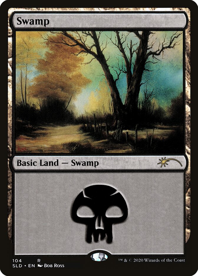 Pântano / Swamp - Magic: The Gathering - MoxLand