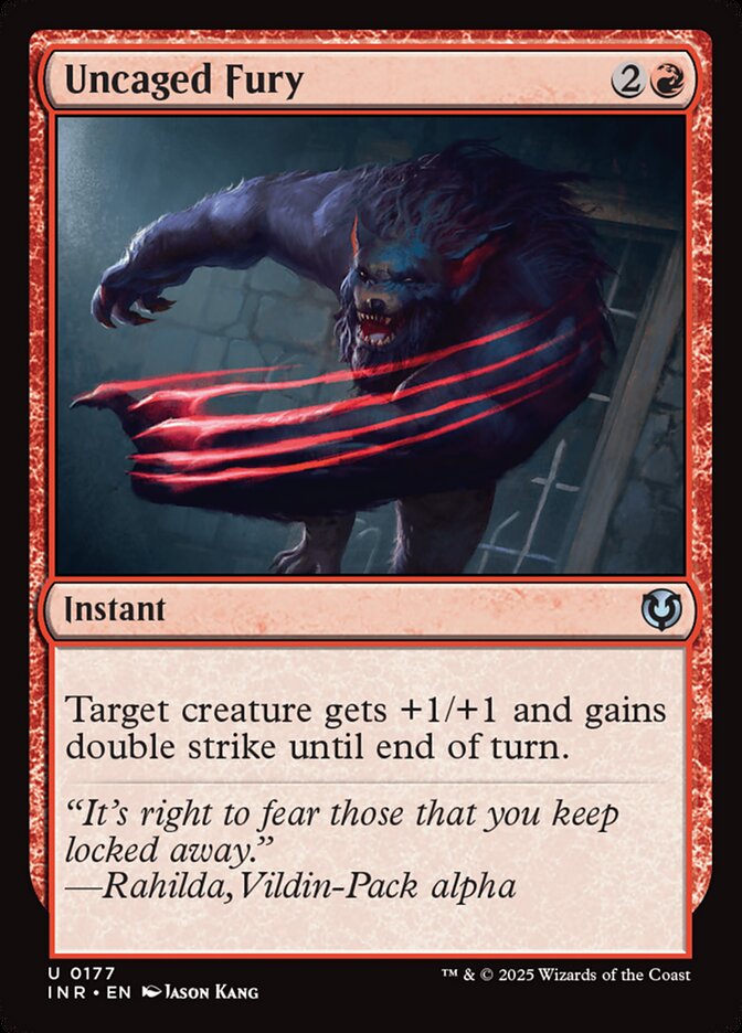 Fúria Liberta / Uncaged Fury - Magic: The Gathering - MoxLand
