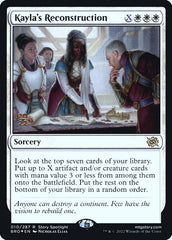 Reconstrução de Kayla / Kayla's Reconstruction - Magic: The Gathering - MoxLand