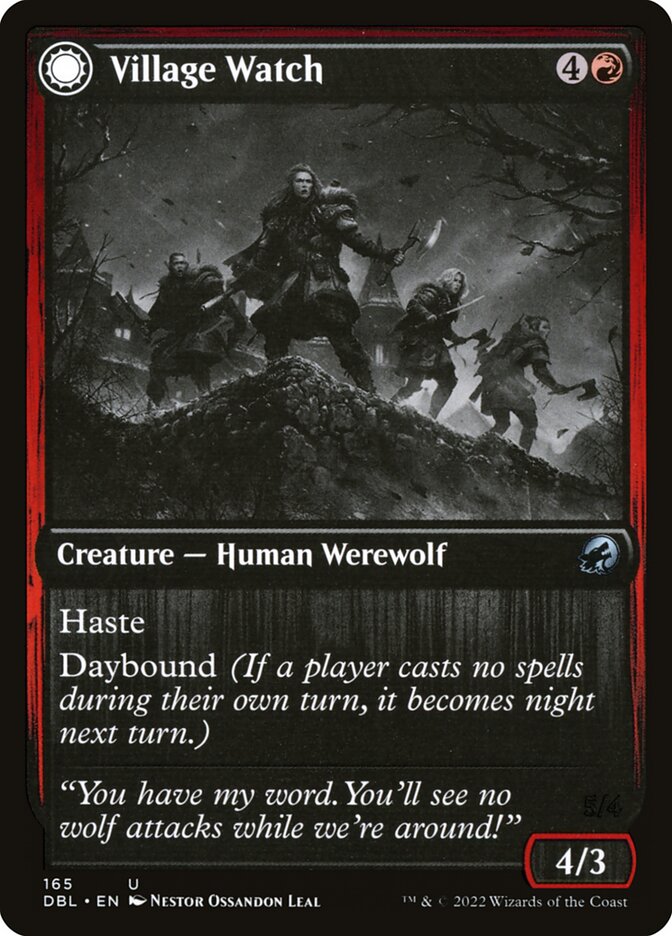 Vigias do Vilarejo / Village Watch - Magic: The Gathering - MoxLand