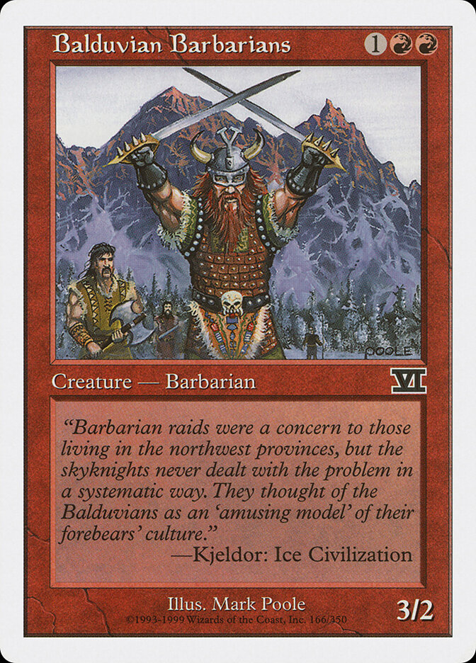 Bárbaros Balduvianos / Balduvian Barbarians - Magic: The Gathering - MoxLand