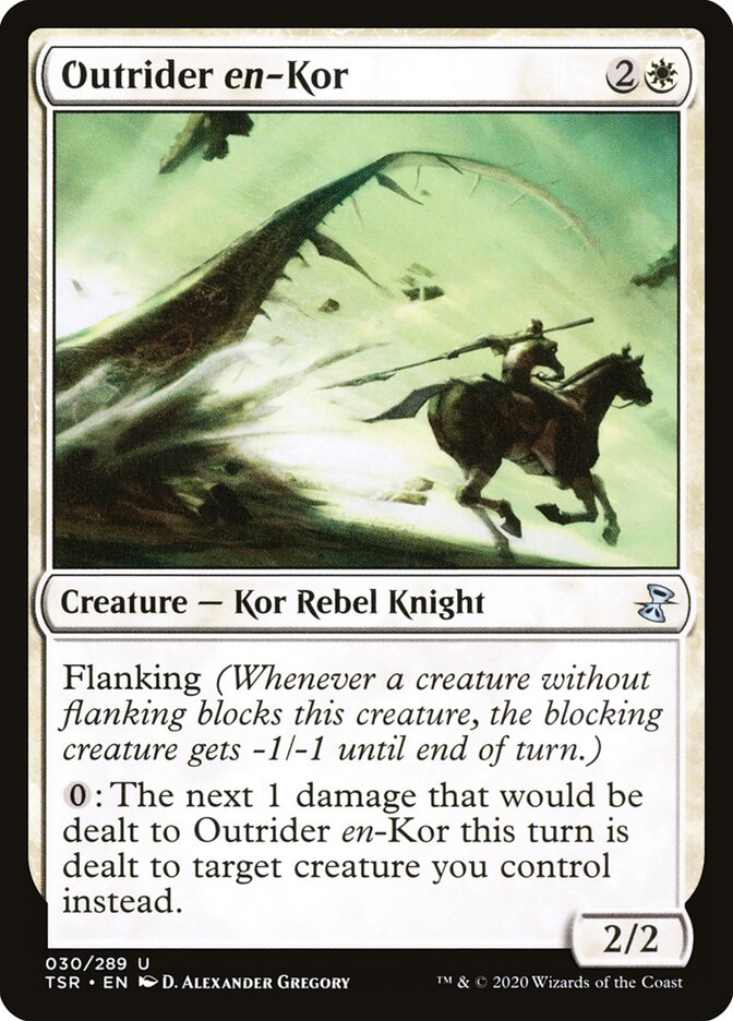 Vanguardeiro en-Kor / Outrider en-Kor - Magic: The Gathering - MoxLand