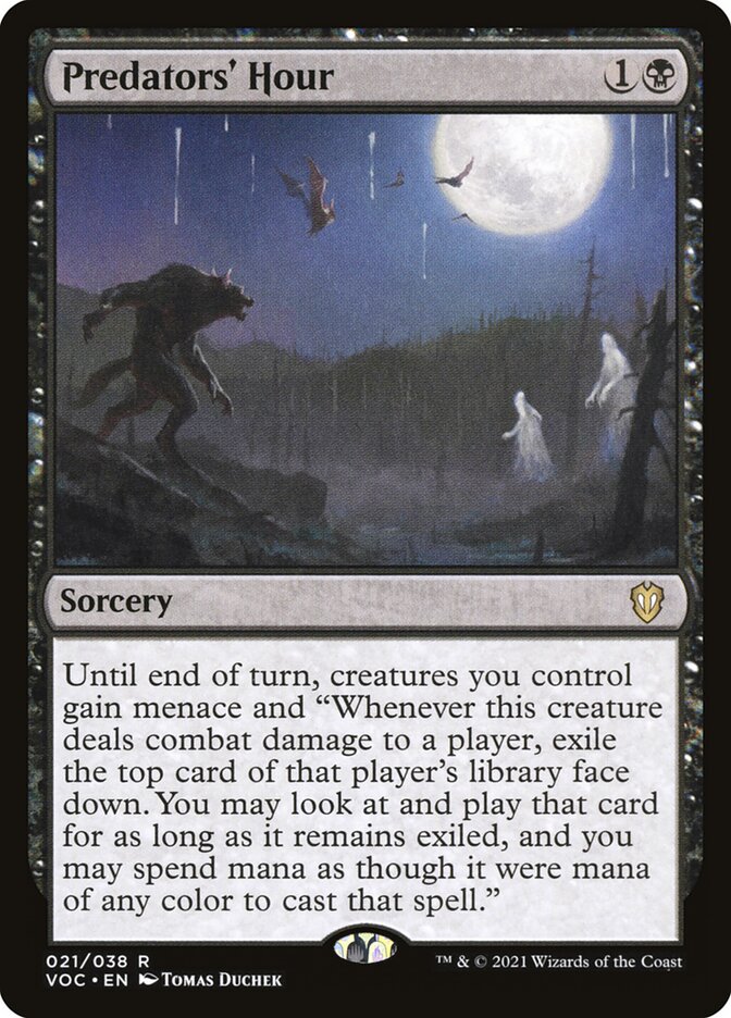 Hora dos Predadores / Predators' Hour - Magic: The Gathering - MoxLand