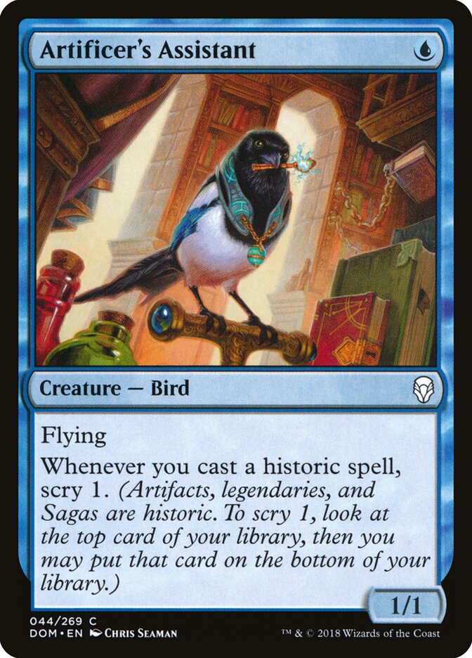 Assistente de Artesão / Artificer's Assistant - Magic: The Gathering - MoxLand