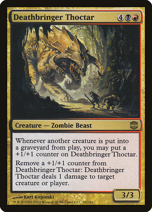 Tóctar Fatífero / Deathbringer Thoctar - Magic: The Gathering - MoxLand