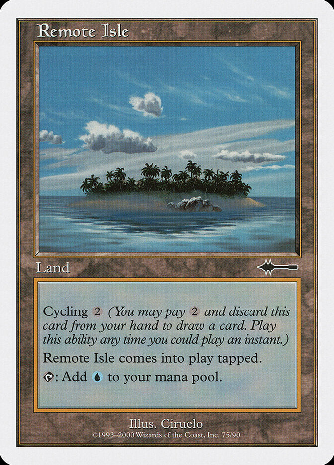 Ilha Remota / Remote Isle - Magic: The Gathering - MoxLand