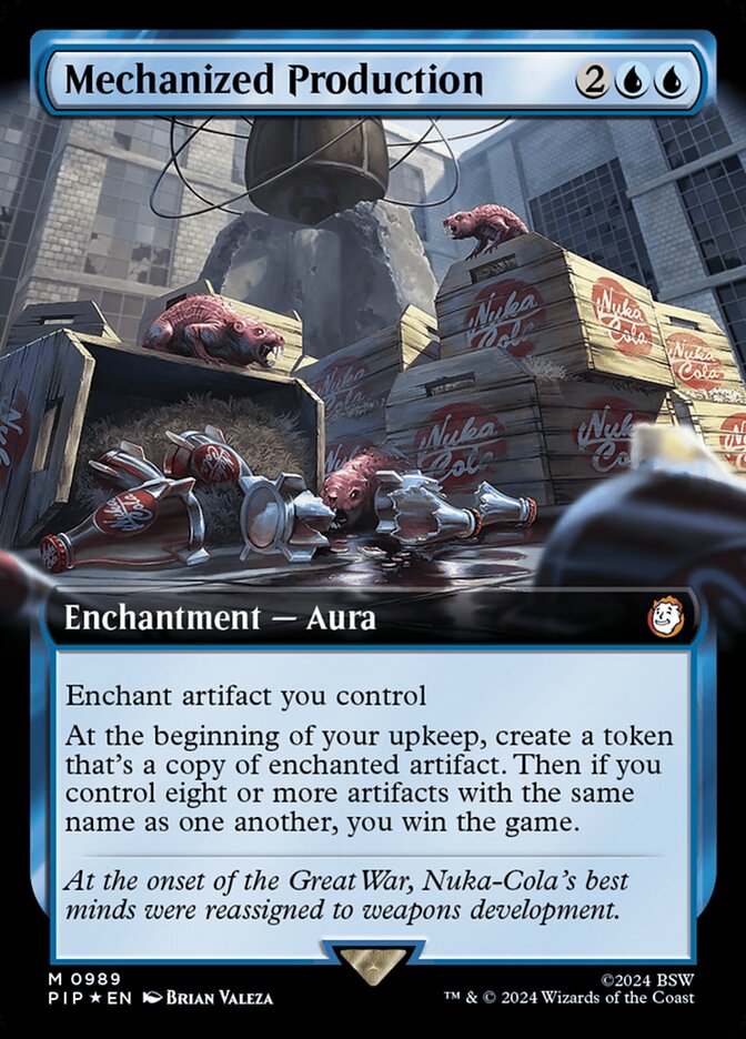 Produção Mecanizada / Mechanized Production - Magic: The Gathering - MoxLand