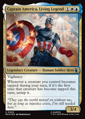 Captain America, Living Legend - Magic: The Gathering - MoxLand