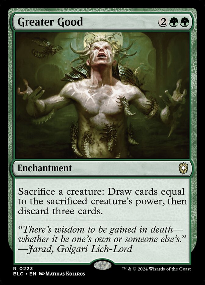 Bem Maior / Greater Good - Magic: The Gathering - MoxLand