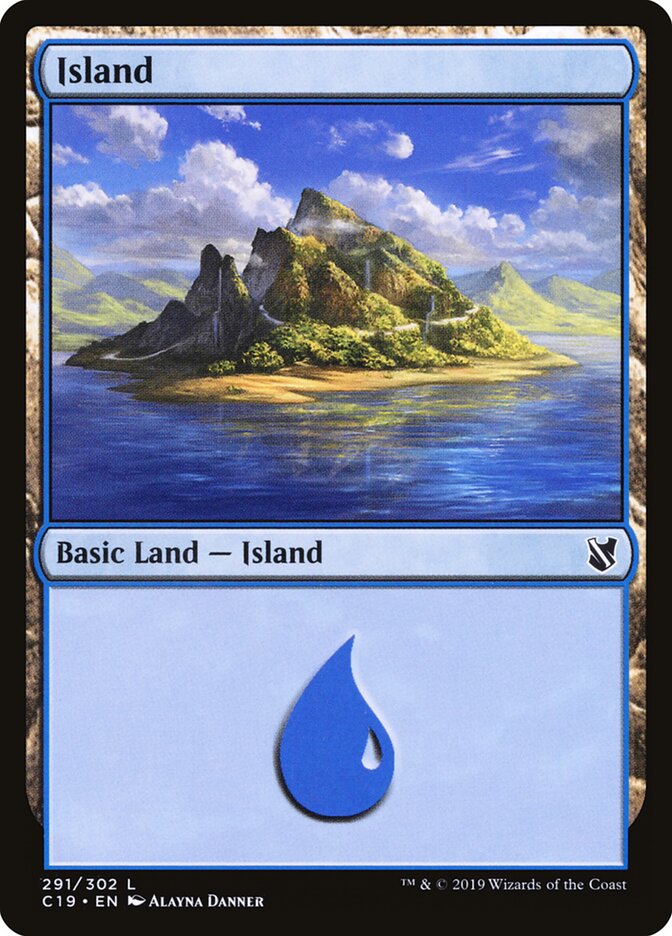 Ilha / Island - Magic: The Gathering - MoxLand