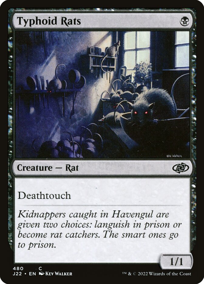 Ratos Tifoides / Typhoid Rats - Magic: The Gathering - MoxLand