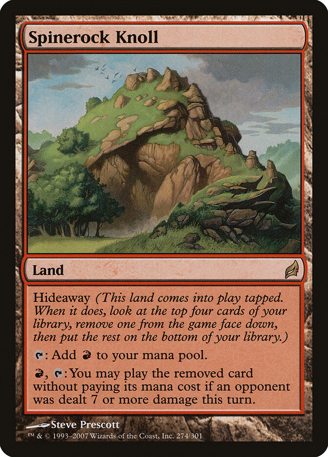 Colina da Rocha Espinhosa / Spinerock Knoll - Magic: The Gathering - MoxLand