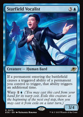 Vocalista do Campo Estelar / Starfield Vocalist - Magic: The Gathering - MoxLand
