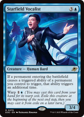 Starfield Vocalist - Magic: The Gathering - MoxLand