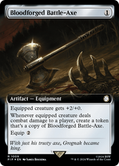 Machado Forjado em Sangue / Bloodforged Battle-Axe - Magic: The Gathering - MoxLand