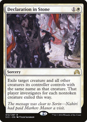 Declaração em Pedra / Declaration in Stone - Magic: The Gathering - MoxLand