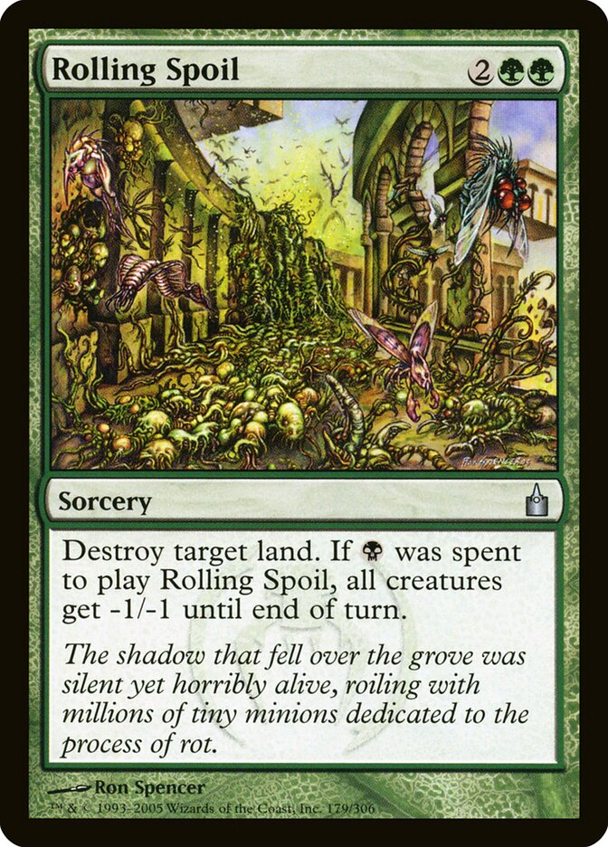 Decomposição Rolante / Rolling Spoil - Magic: The Gathering - MoxLand