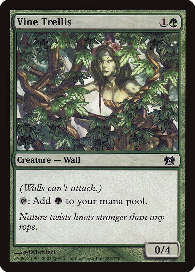 Rede de Trepadeiras / Vine Trellis - Magic: The Gathering - MoxLand
