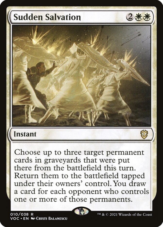 Salvação Repentina / Sudden Salvation - Magic: The Gathering - MoxLand