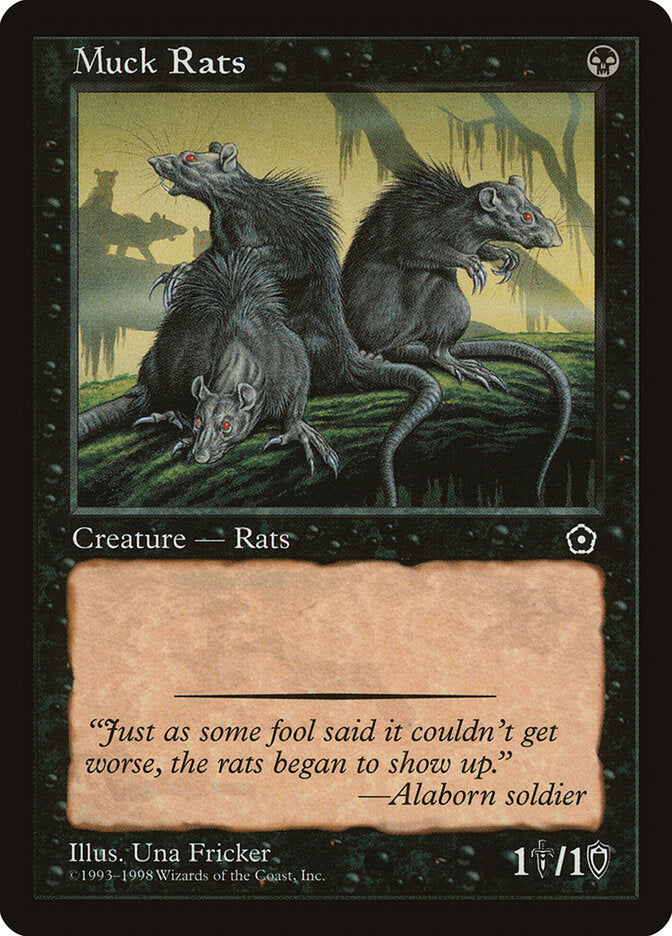 Muck Rats - Magic: The Gathering - MoxLand