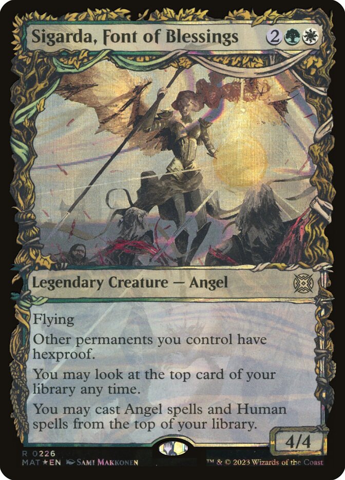 Sigarda, Fonte de Bênçãos / Sigarda, Font of Blessings - Magic: The Gathering - MoxLand