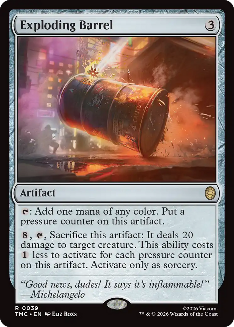 Exploding Barrel - Magic: The Gathering - MoxLand