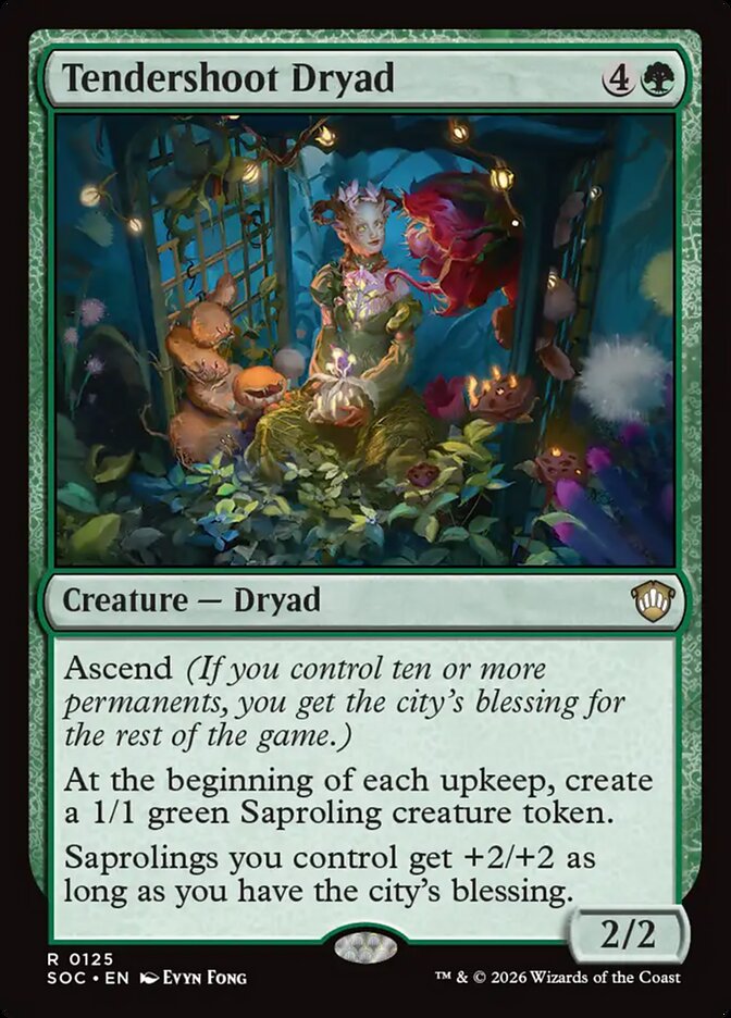 Dríade Germinadora / Tendershoot Dryad - Magic: The Gathering - MoxLand