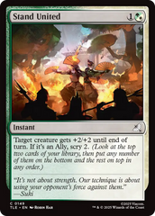 Fiquem Juntos / Stand United - Magic: The Gathering - MoxLand