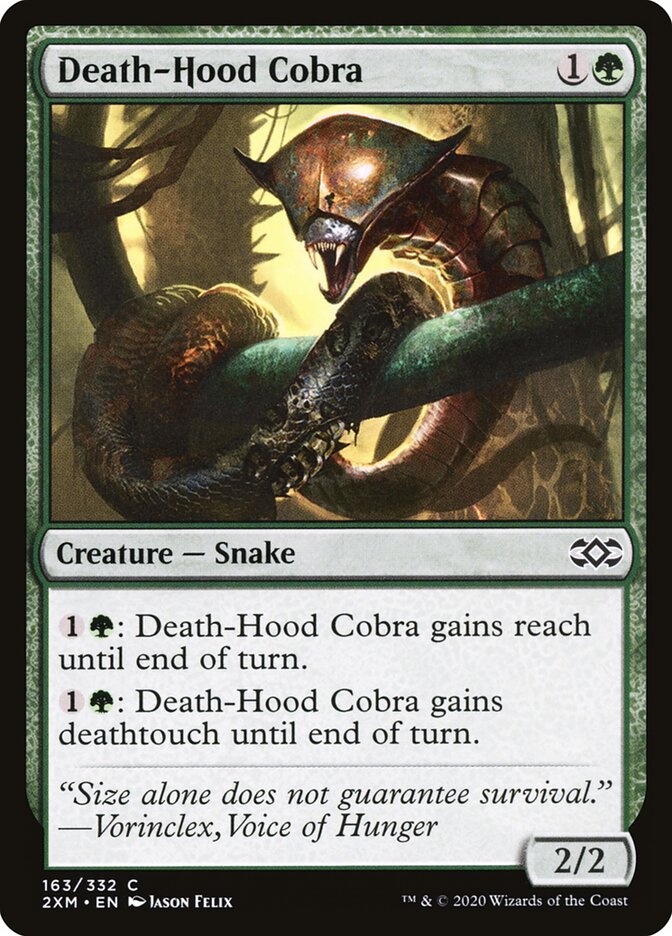 Naja do Capuz Letal / Death-Hood Cobra - Magic: The Gathering - MoxLand