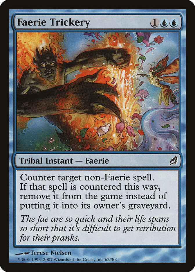 Trapaça Feérica / Faerie Trickery - Magic: The Gathering - MoxLand