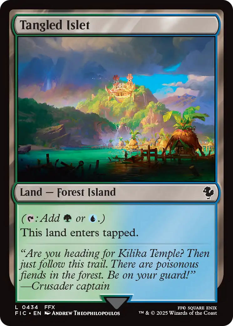 Ilhota Emaranhada / Tangled Islet - Magic: The Gathering - MoxLand