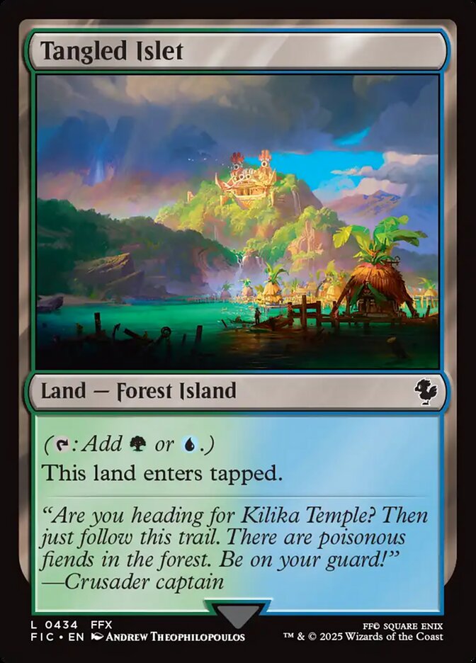 Ilhota Emaranhada / Tangled Islet - Magic: The Gathering - MoxLand