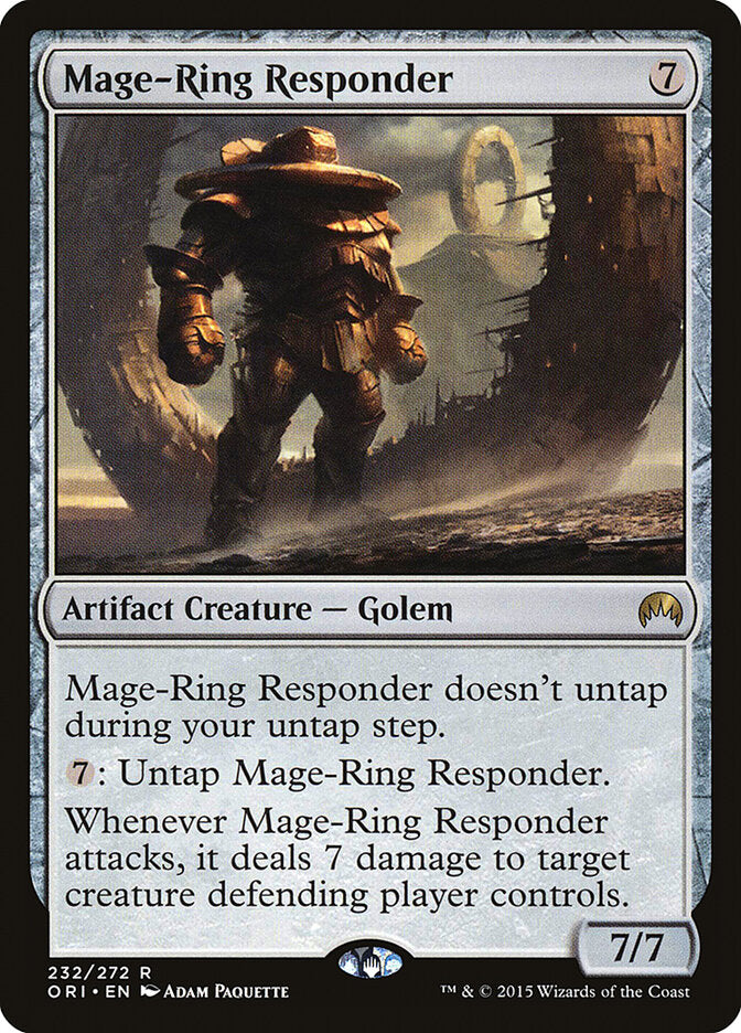 Defensor do Anel de Mago / Mage-Ring Responder - Magic: The Gathering - MoxLand