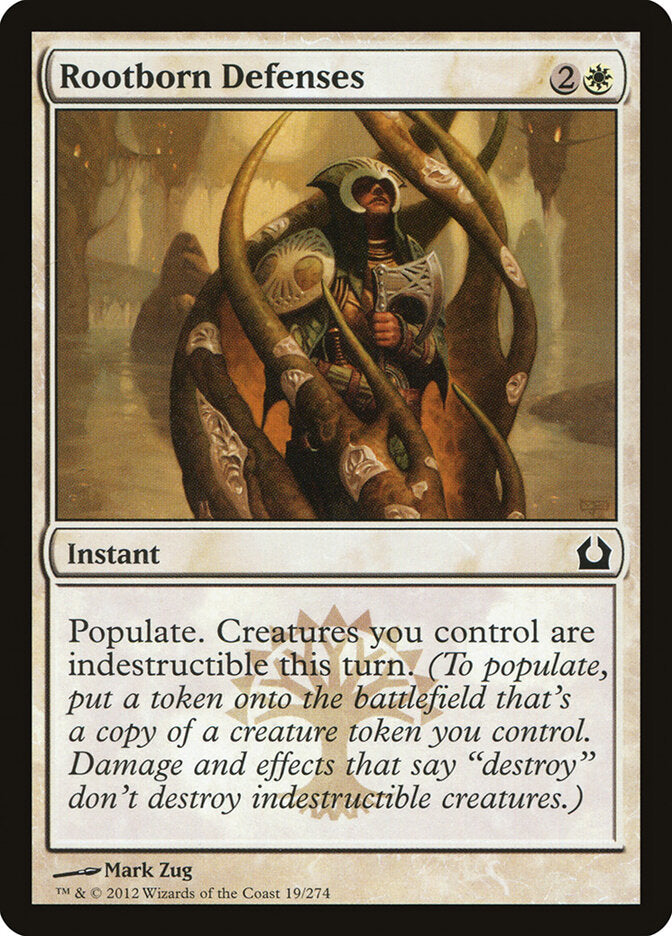 Defensores Radiconatos / Rootborn Defenses - Magic: The Gathering - MoxLand