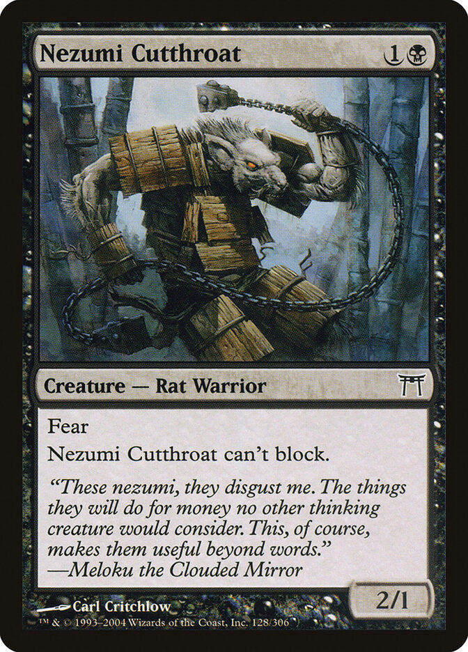 Degolador Nezumi / Nezumi Cutthroat - Magic: The Gathering - MoxLand