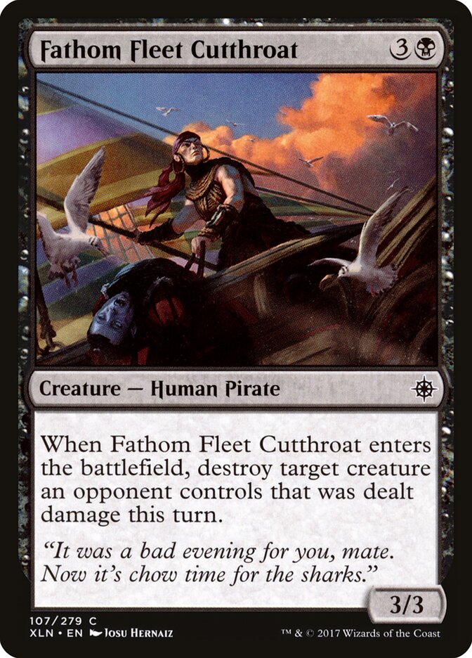 Degoladora da Frota Abissal / Fathom Fleet Cutthroat - Magic: The Gathering - MoxLand