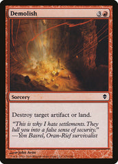 Demolir / Demolish