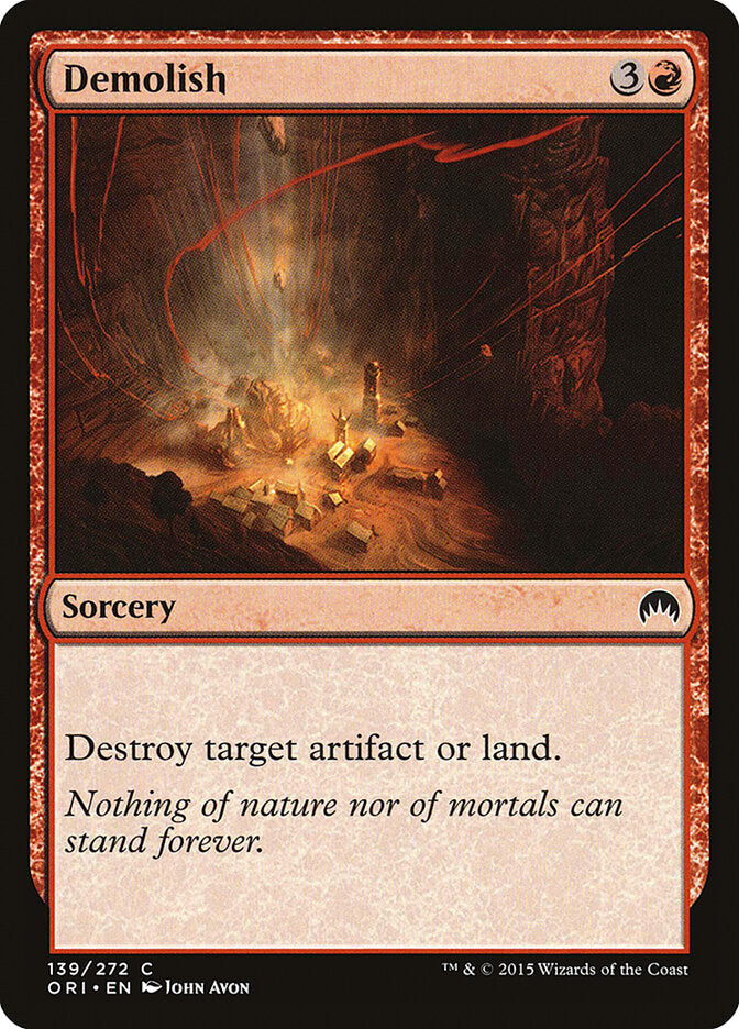 Demolir / Demolish