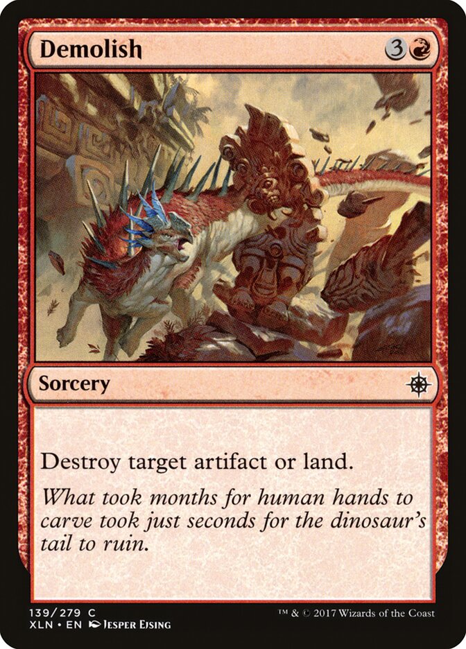 Demolir / Demolish - Magic: The Gathering - MoxLand