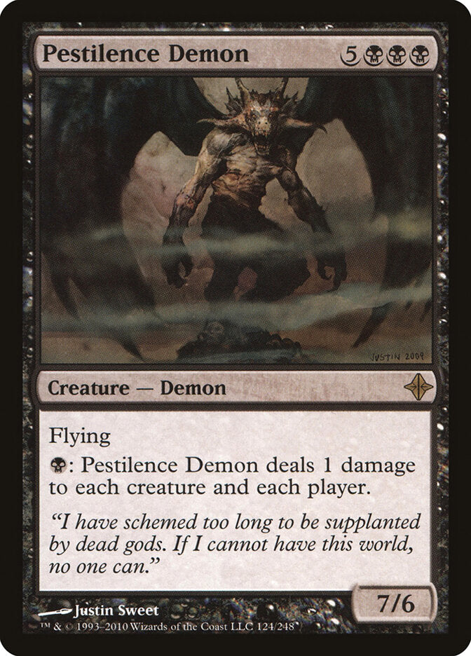 Demônio da Pestilência / Pestilence Demon - Magic: The Gathering - MoxLand